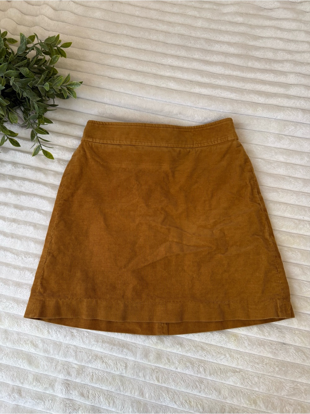 J Crew Mercantile corduroy mini skirt size 2